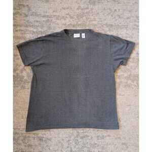 Vintage Lady Foot Locker Sport Womens T-Shirt Dark Gray - Medium, Made In Israel
